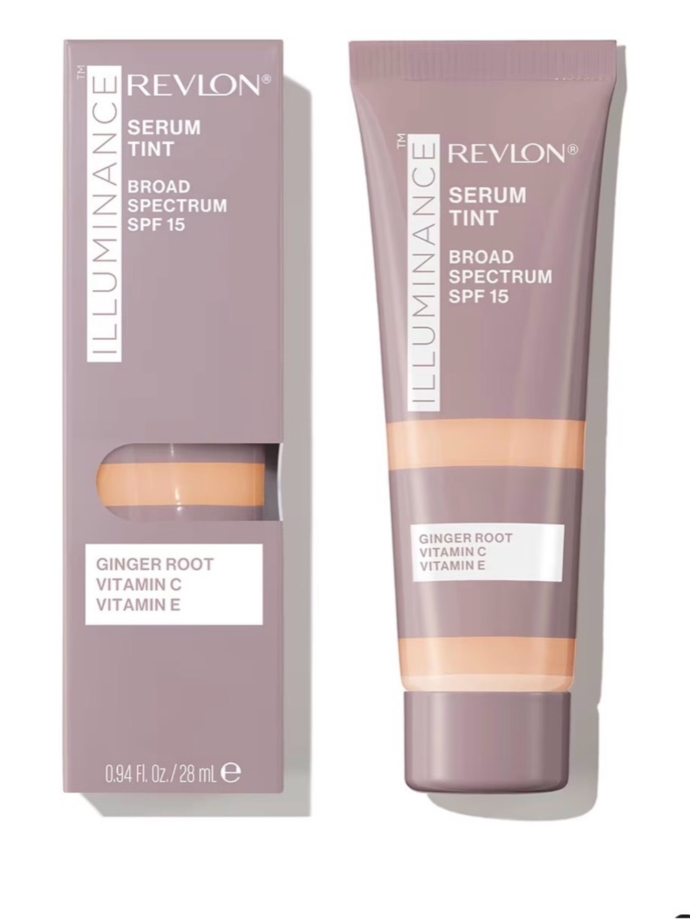 Revlon Illuminance Tinted Serum,Triple Hyaluronic Acid,SPF 15,213 Light Natural